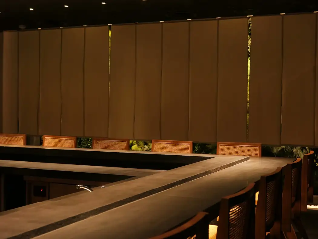 Refined Japanese restaurant interior